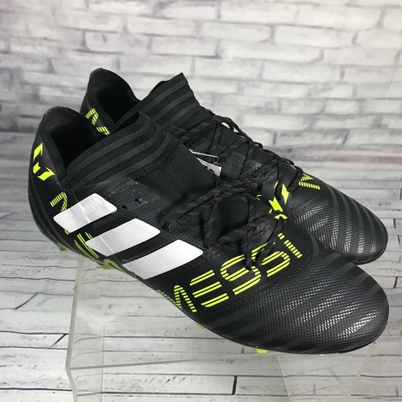 Adidas Shoes New Mens Adidas Nemeziz Messi 72 Fg Soccer Cleats Size 11 Black Neon Yellow Poshmark